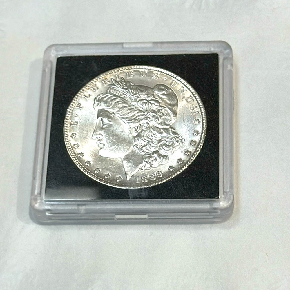 1889 Morgan Silver Dollar Brilliant  Uncirculated